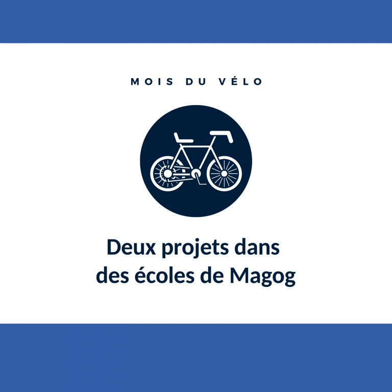 Deux écoles primaires de Magog soulignent le Mois du Vélo